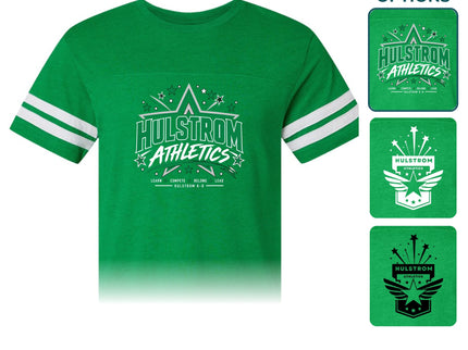 Hulstrom Athletics - Striped Sleeve Tee - Adult
