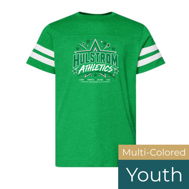 Hulstrom Athletics - Striped Sleeve Tee - Youth