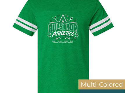 Hulstrom Athletics - Striped Sleeve Tee - Adult