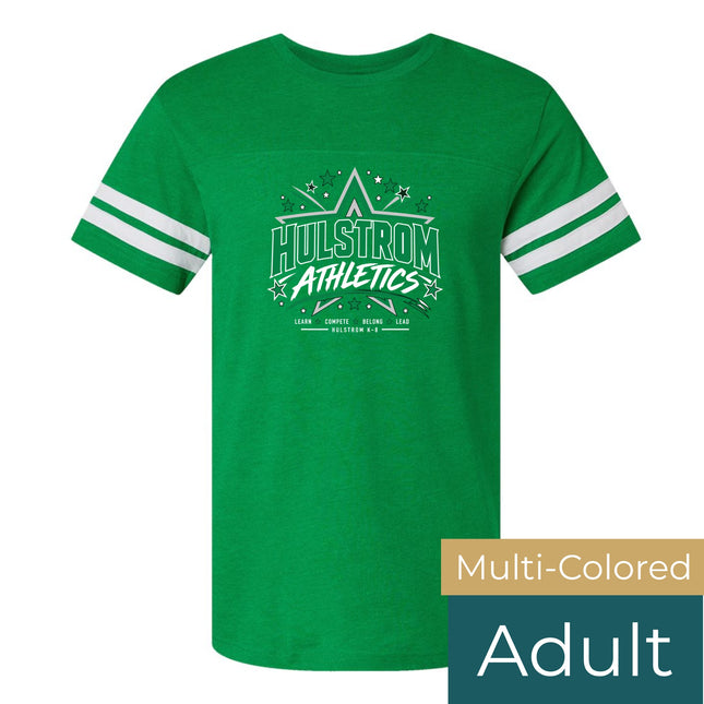 Hulstrom Athletics - Striped Sleeve Tee - Adult
