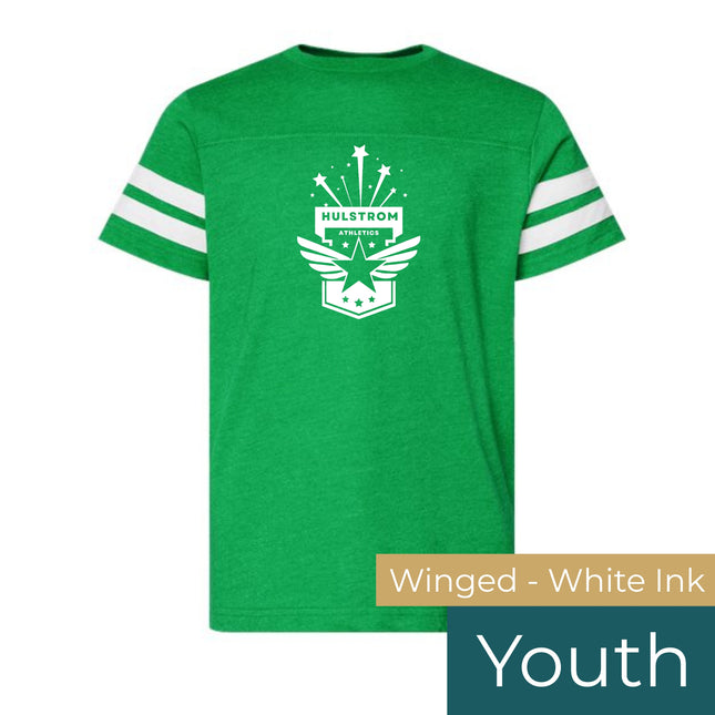 Hulstrom Athletics - Striped Sleeve Tee - Youth