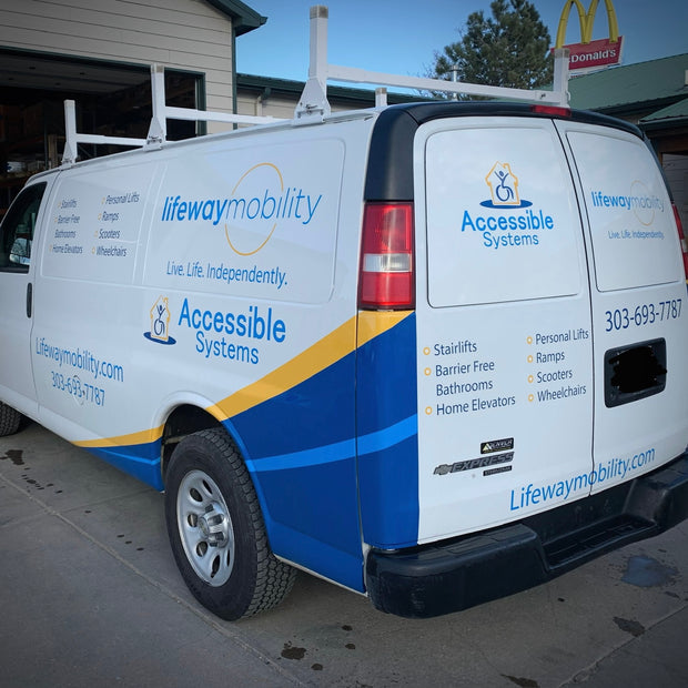 <h2>Commercial Van Wrap</h2>