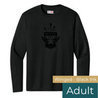 Winged- Black Ink